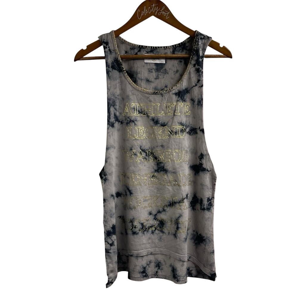 Soulcycle Tank Top Tie Dye Small Athlete Legend Warrior Renegade Rockstar